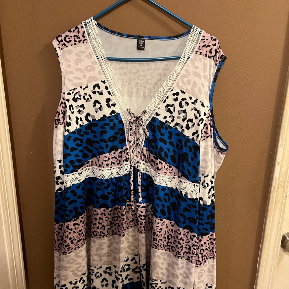 Long Sleeve Cold Shoulder Tunic